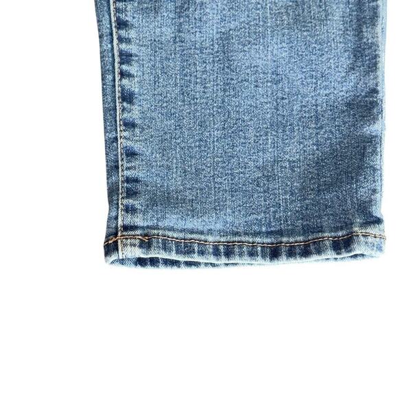 1822 Denim Light Wash Distressed Stretch Slightly Skinny Jeans Women's Sz 12 - Picture 5 of 13